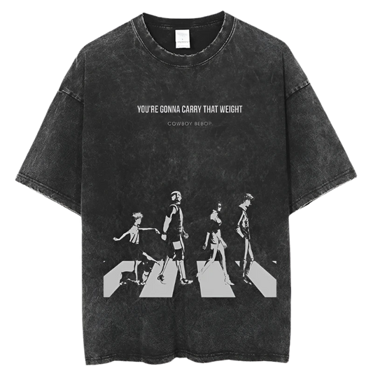 Cowboy Bebop - Vintage Oversized T Shirt