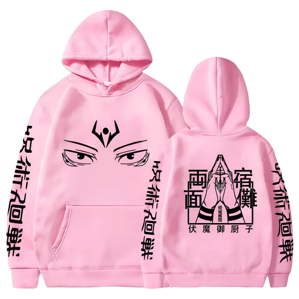 Jujutsu Kaisen Sukuna Eyes Hoodie