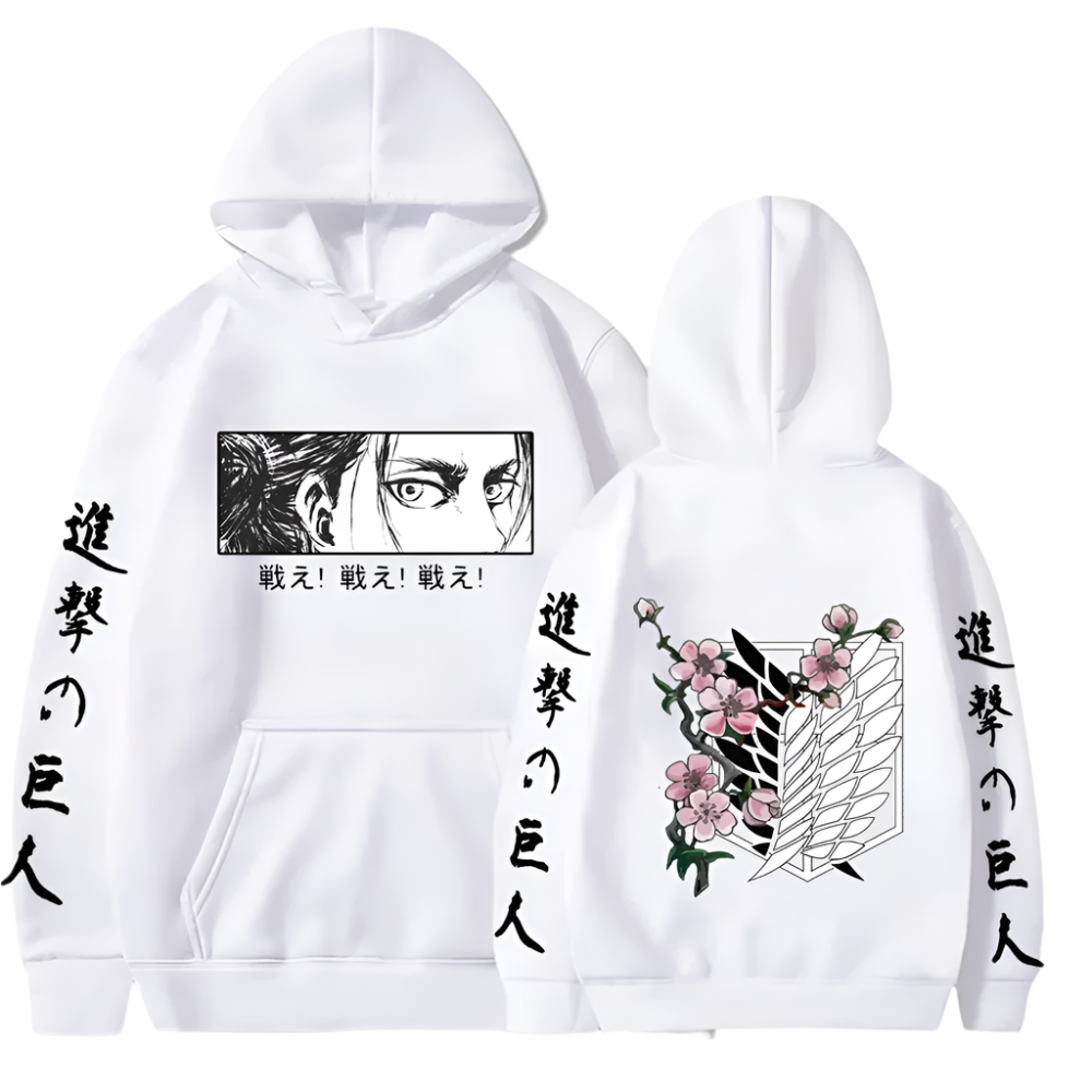 Attack On Titan Eren Yeager Hoodie