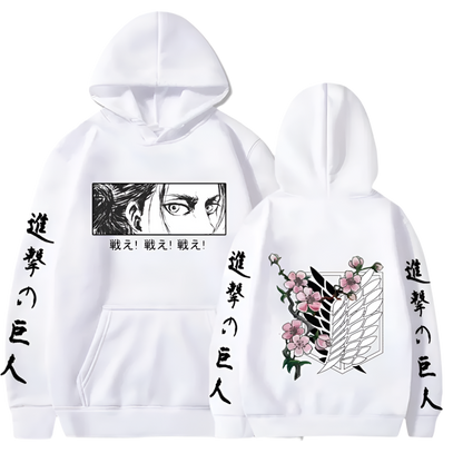 Attack On Titan Eren Yeager Hoodie