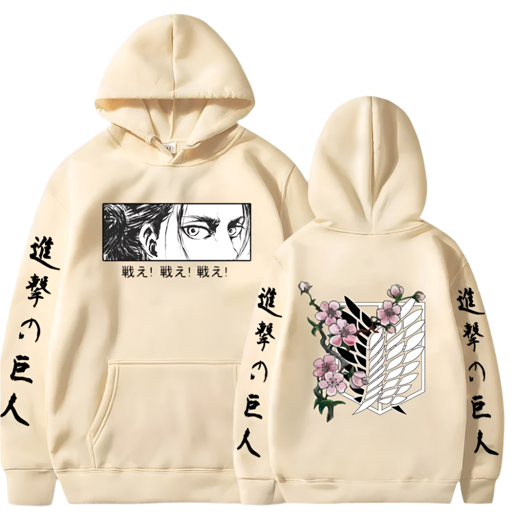 Attack On Titan Eren Yeager Hoodie