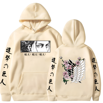 Attack On Titan Eren Yeager Hoodie