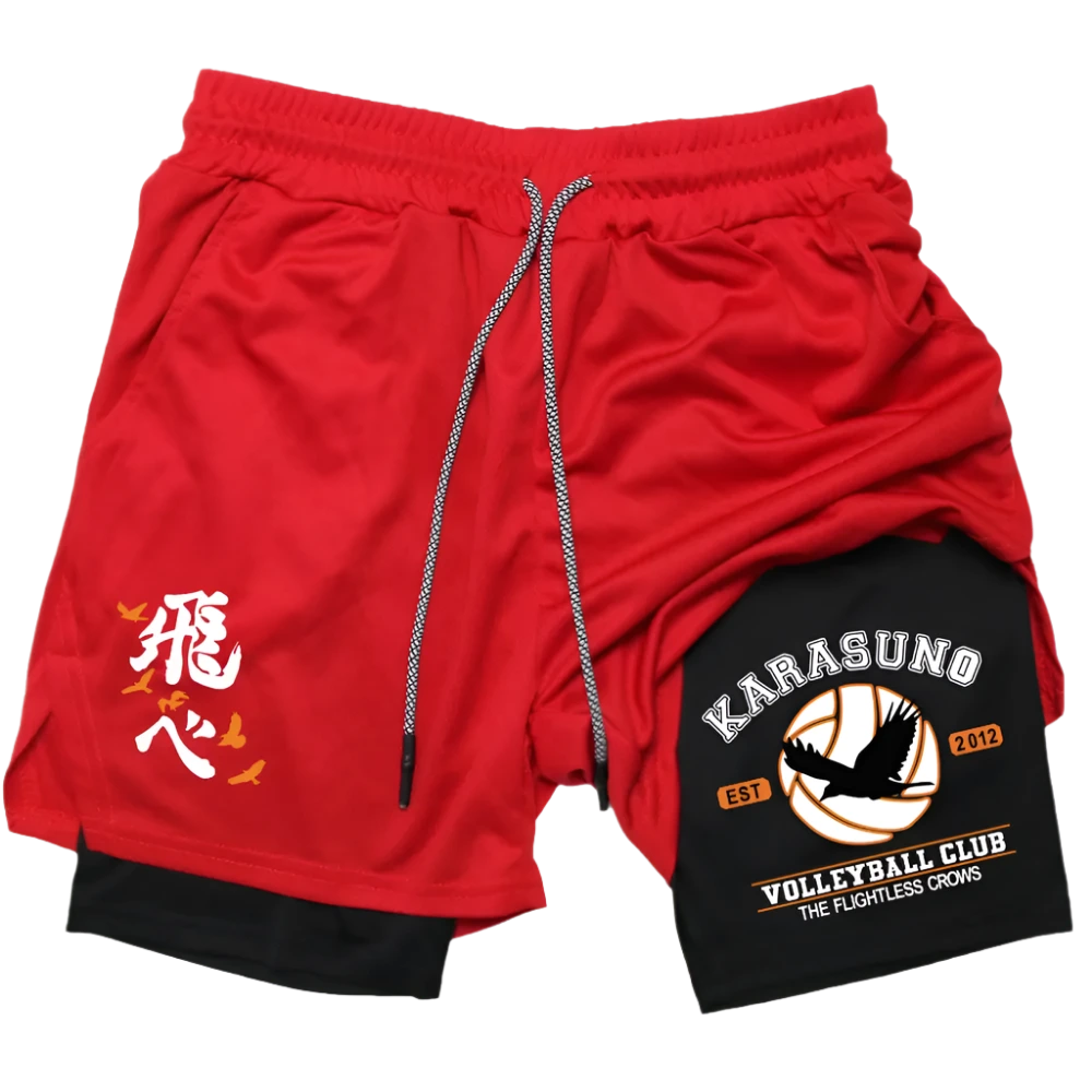 Haikyuu - Karasuno High Gym Shorts