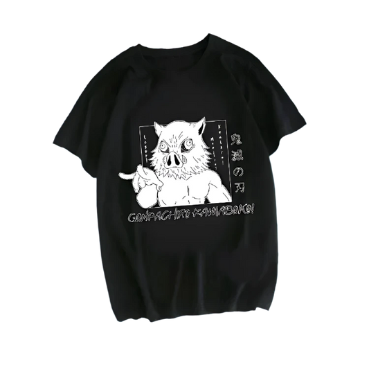 Demon Slayer Inosuke Kamaboko Gonpachiro T-Shirt