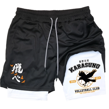 Haikyuu - Karasuno High Gym Shorts