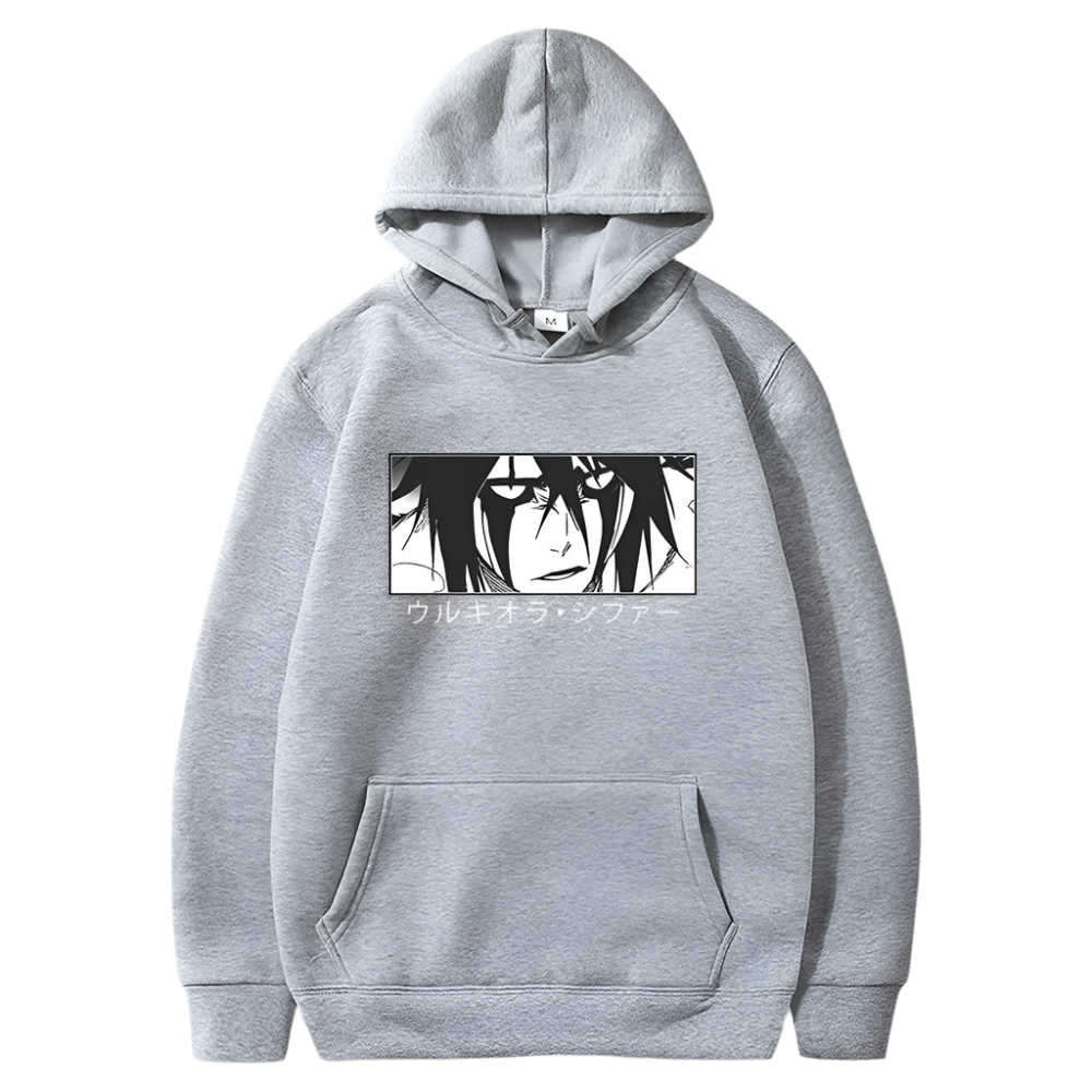 Bleach Ulquiorra Cifer eyes stare Hoodies