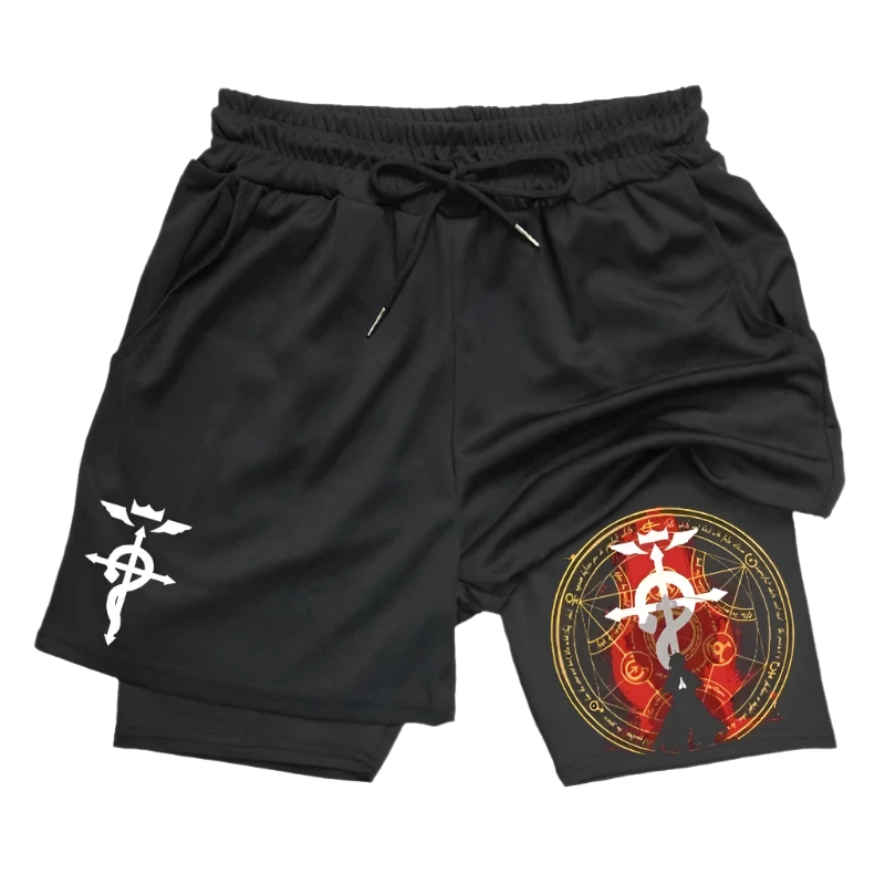 Fullmetal Alchemist - Edward Elric Gym Shorts