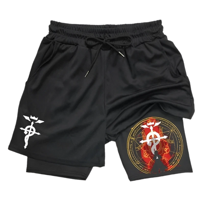 Fullmetal Alchemist - Edward Elric Gym Shorts