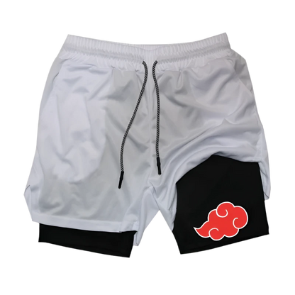 Naruto Shippuden - Akatuski Gym Shorts