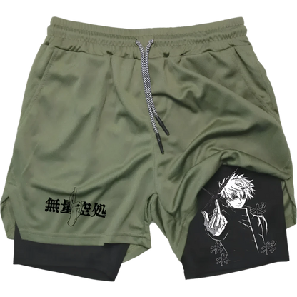 Jujutsu Kaisen Gym Shorts - Satoru Gojo