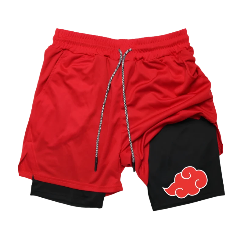 Naruto Shippuden - Akatuski Gym Shorts