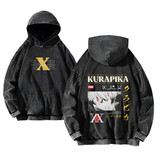 Hunter x Hunter - Kurapika manga print Vintage Hoodie