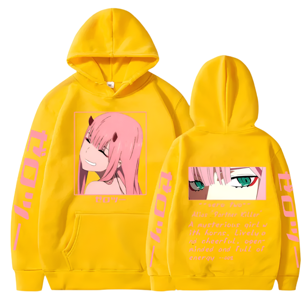 Darling In The Franxx Zero Two smile Hoodie