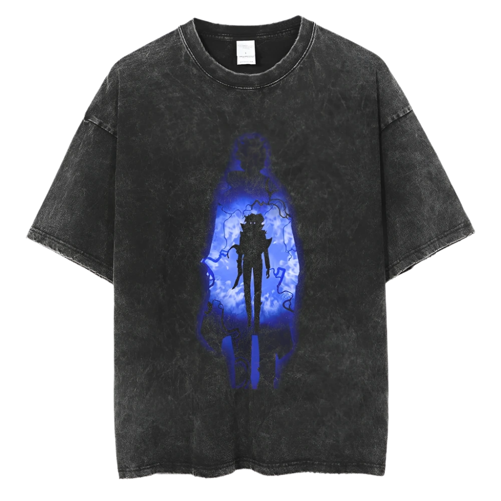 Solo Leveling - Jinwoo Shadow Vintage Oversized T-Shirt