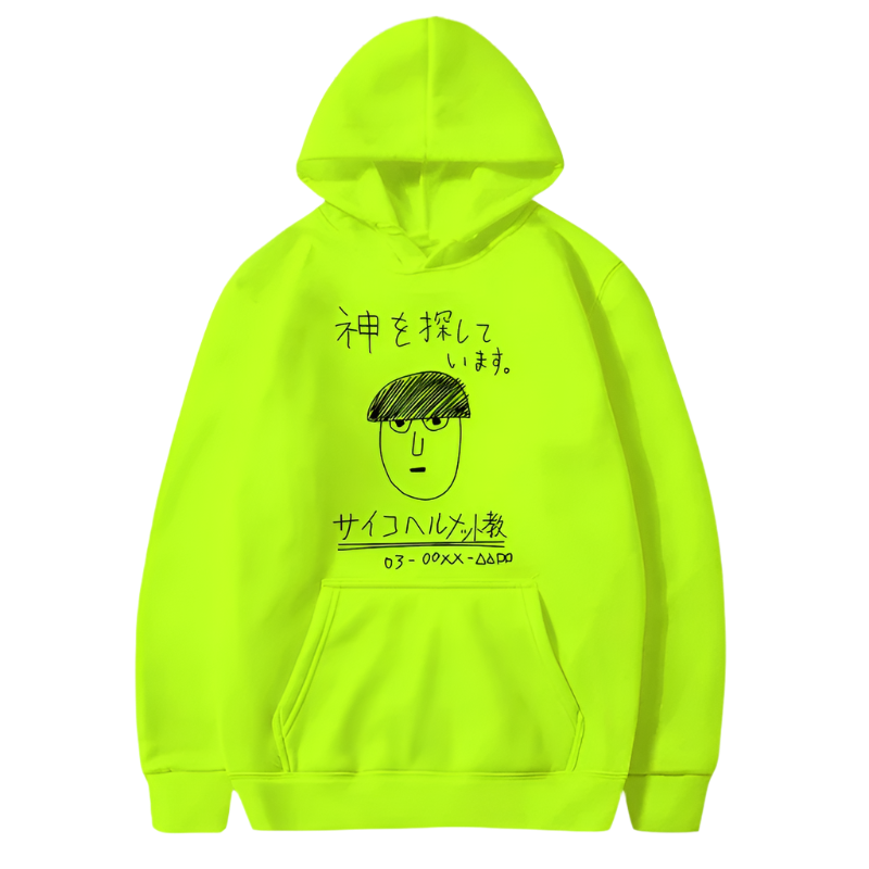 Mob Psycho 100  Shigeo Doodle Hoodie